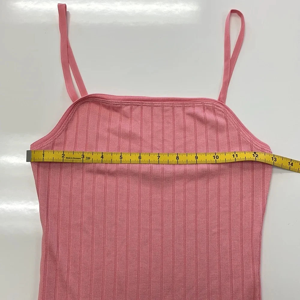 NEW • Pink Rib Knit Bodysuit - Picture 10 of 14